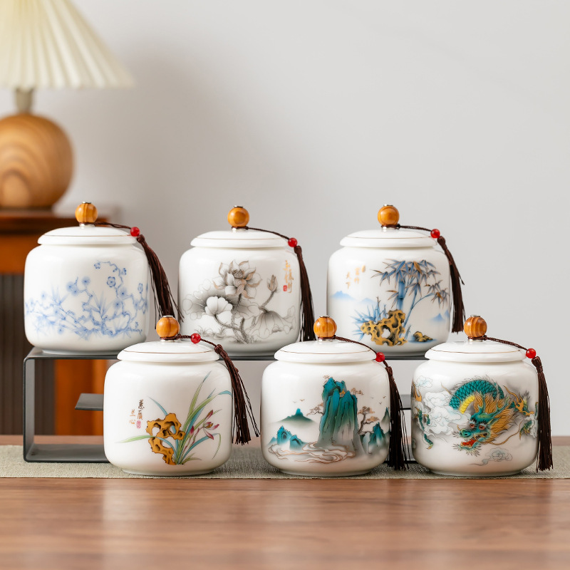 Coffee Tea For Plants - Creative Plant and Flower Pattern Ceramic