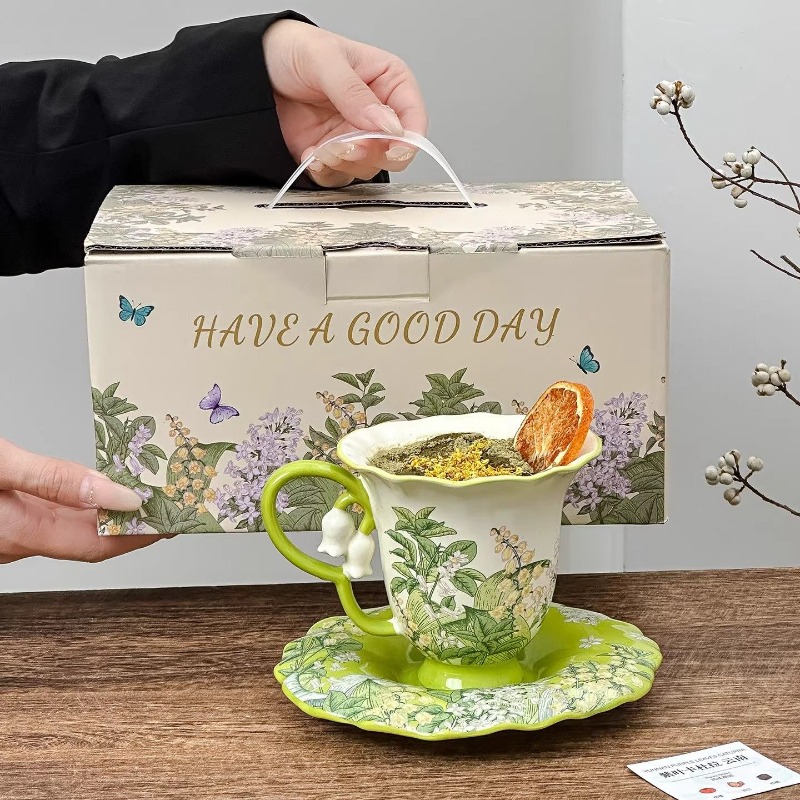 Coffee Tea Game - Lily of the valley blooming afternoon