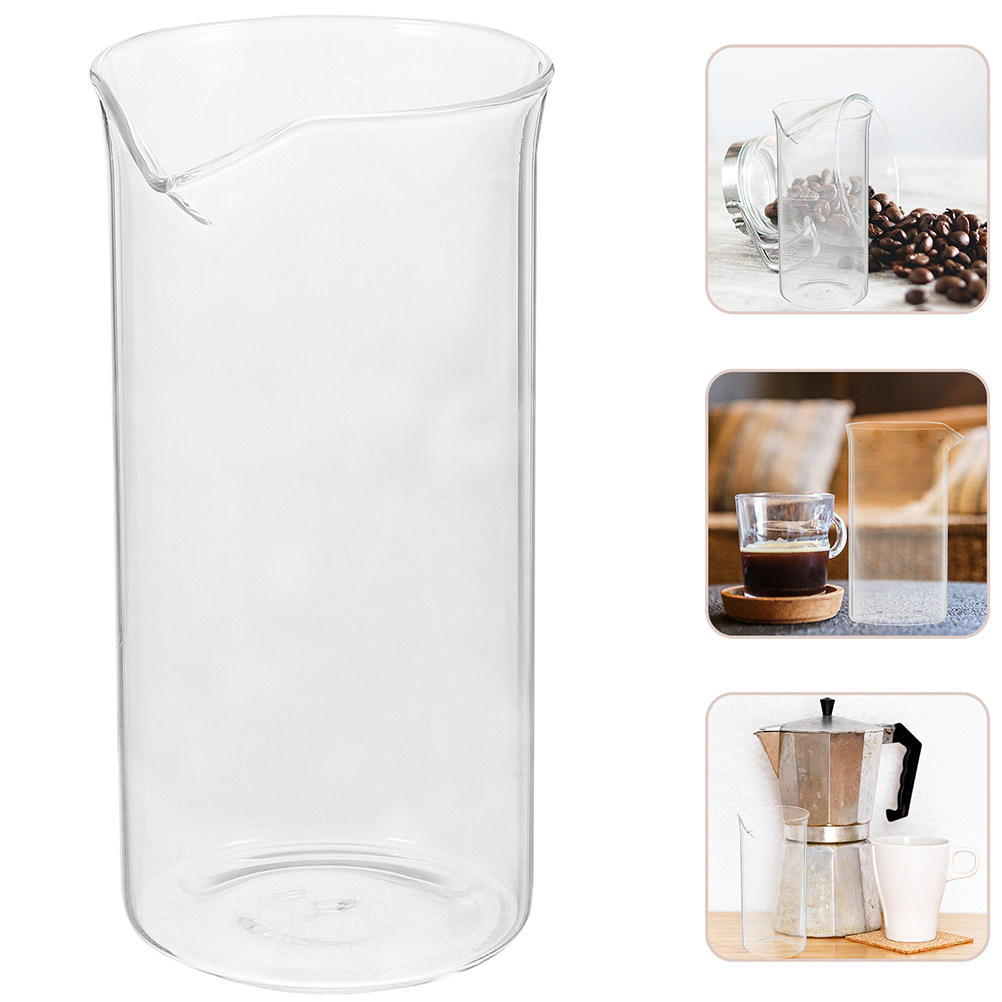 Coffee Tea Press - Sturdy Glass Press Pot Replacement Cup