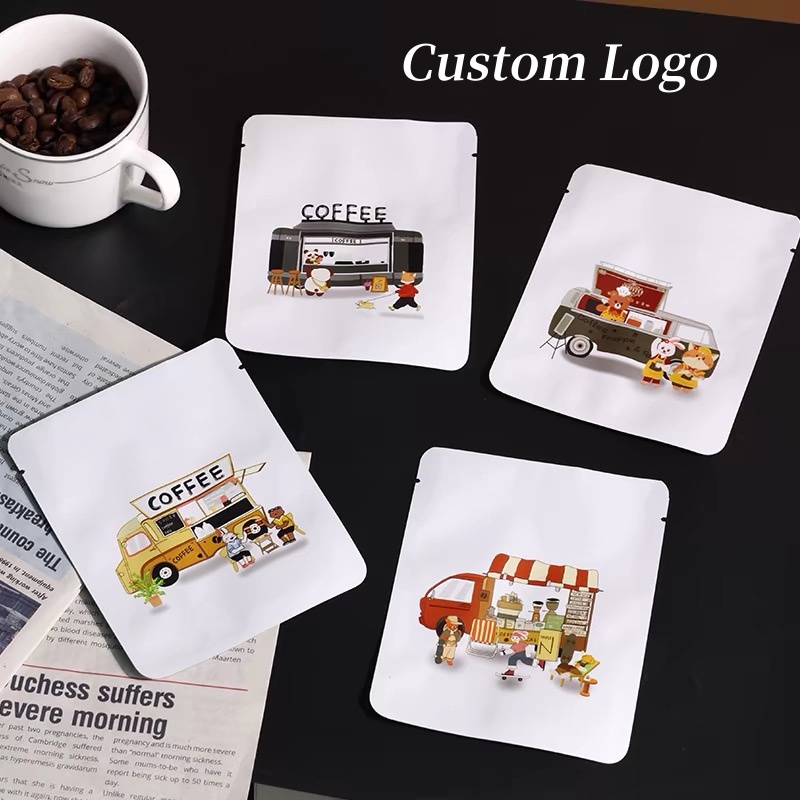 Coffee Tea For Plants - 100pcs Customized Square Tea Bags, Small