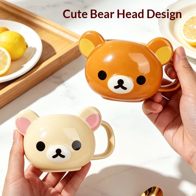 New Rilakkuma Ceramic Mug Cart - Coffee Tea Shop ulasan dan harga