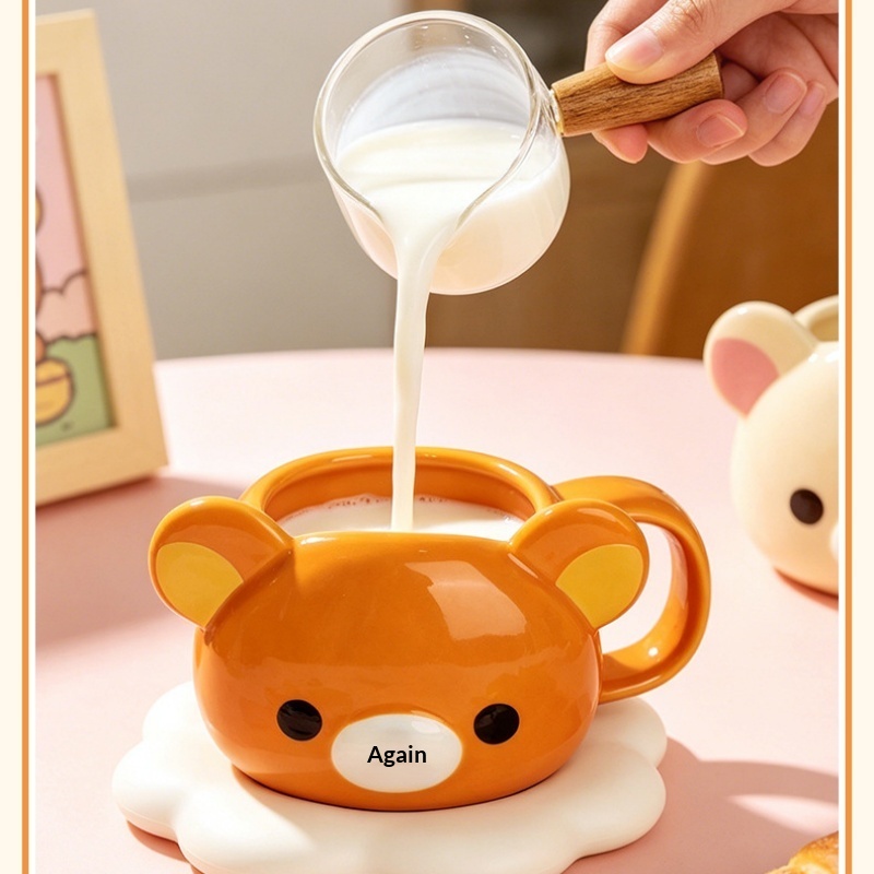 New Rilakkuma Ceramic Mug Cart - Coffee Tea Shop ulasan dan harga