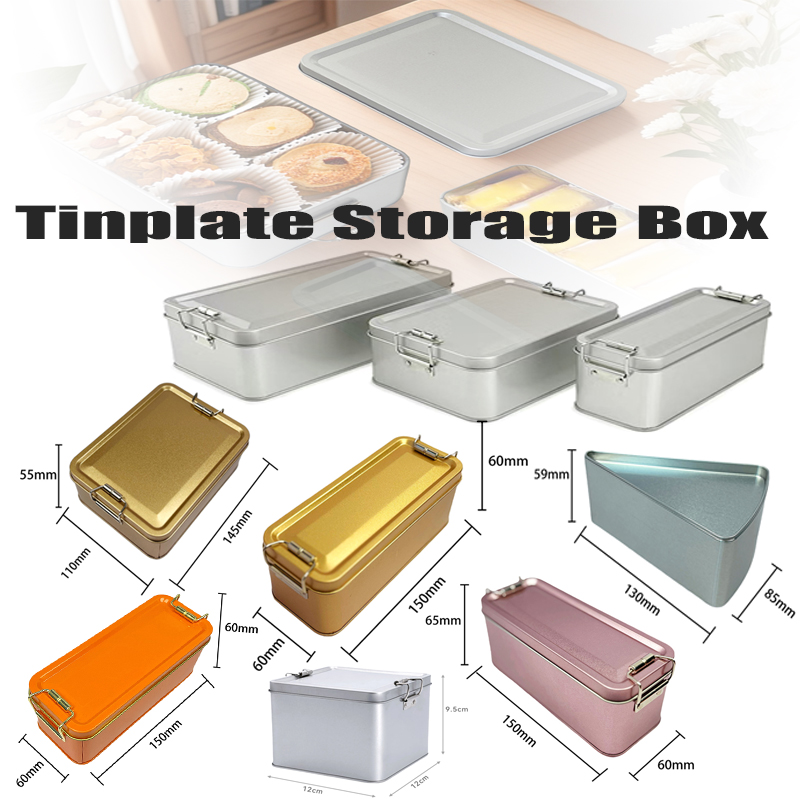Rectangular Tinplate Cookie Ti - Coffee Tea Chocolate ulasan dan harga