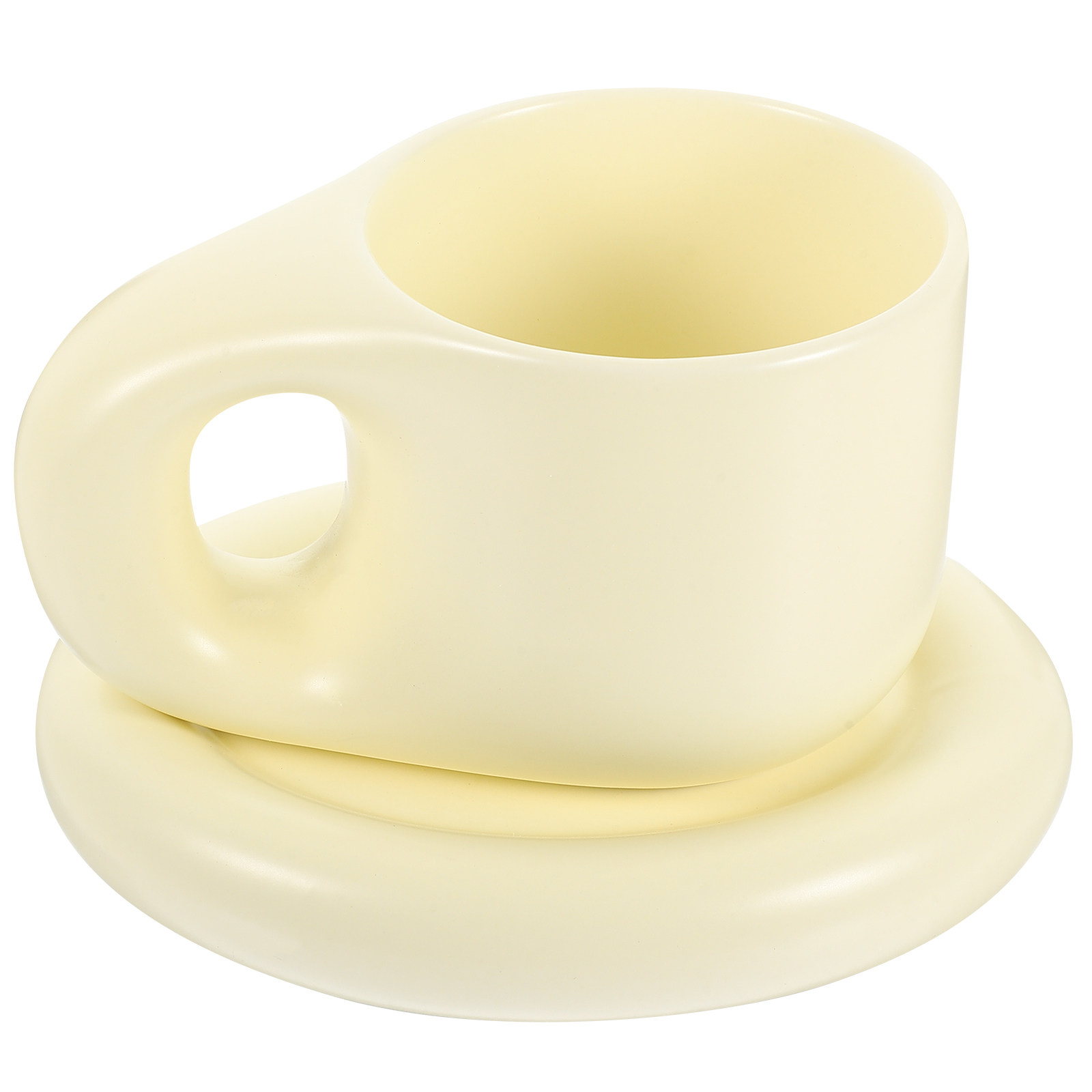1Set Nordic Style Chunky Ceram - Coffee Tea Shop ulasan dan harga