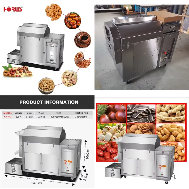 2026 Horus 25kg/h Automatic El - Coffee Bean & Tea Menu ulasan dan harga