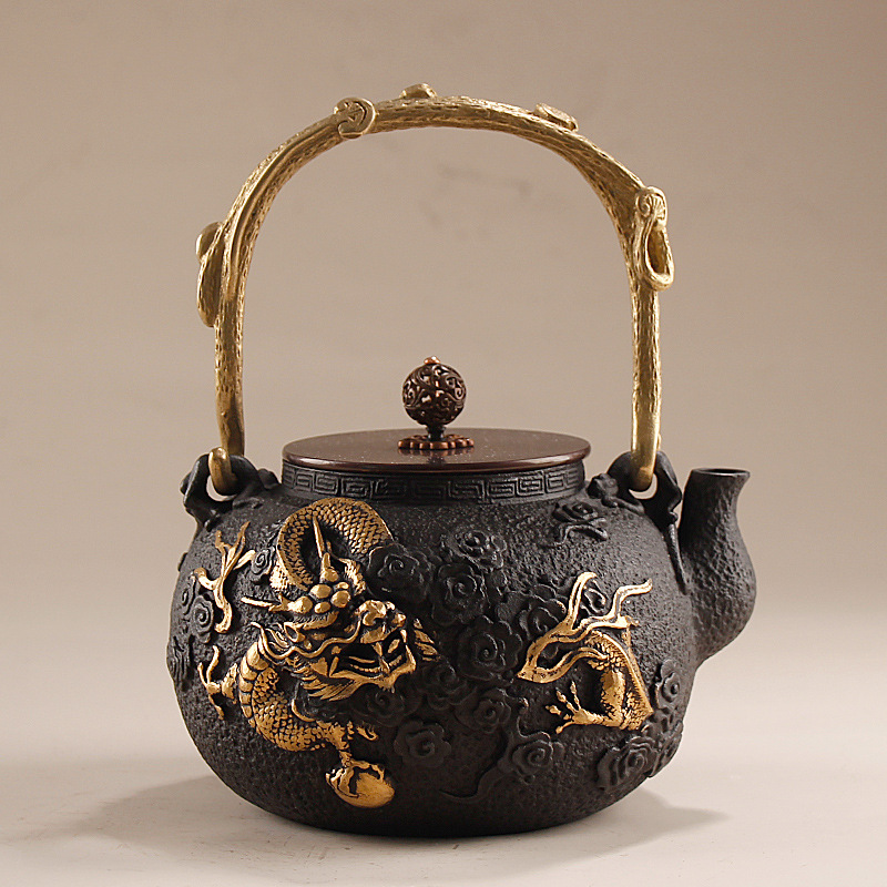 1.2L Cast Iron Water LETTLE/Go - Cast Iron Teapot ulasan dan harga