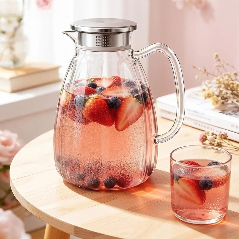 JUSTINLAU 2.2L/74oz High Boros - Cold Brew Jar ulasan dan harga