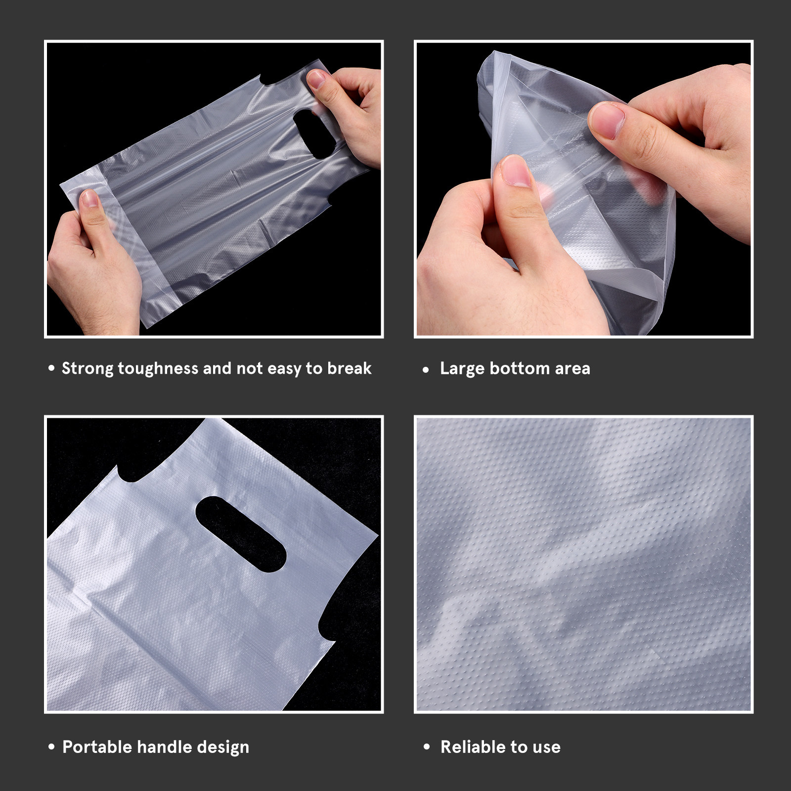 500Pcs Transparent Takeout Bev - Coffee Tea Shop ulasan dan harga