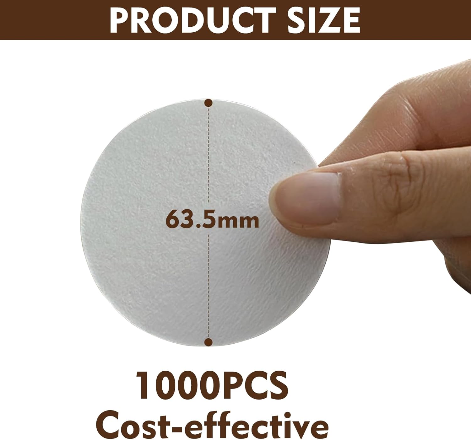 Round Coffee Filters, Compatib - Coffee Tea Chocolate ulasan dan harga