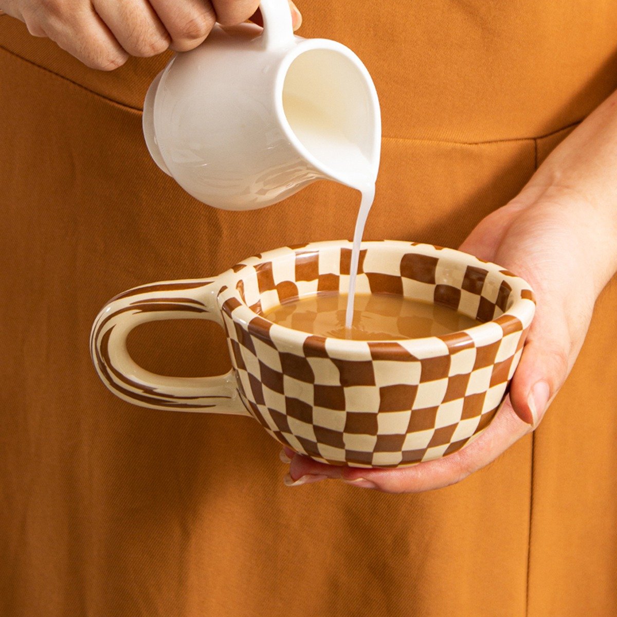 1pc Ceramic Coffee Mug with Wr - Tea & Coffee Kent ulasan dan harga