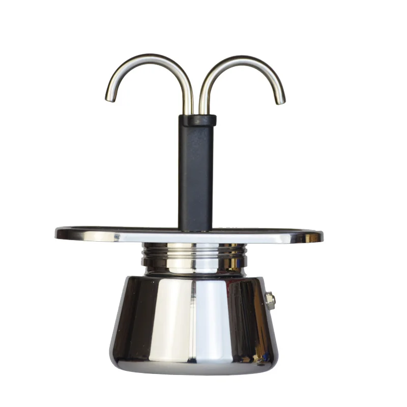 200ML Mini Moka Pot Double Tub - Coffee Tea Chocolate ulasan dan harga