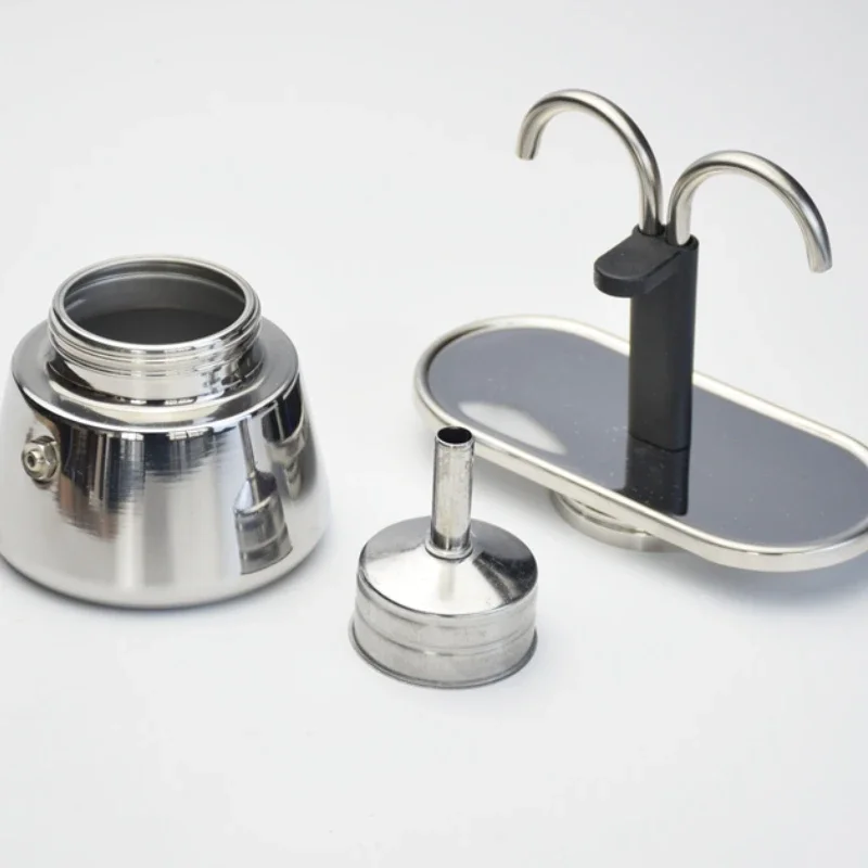 200ML Mini Moka Pot Double Tub - Coffee Tea Chocolate ulasan dan harga