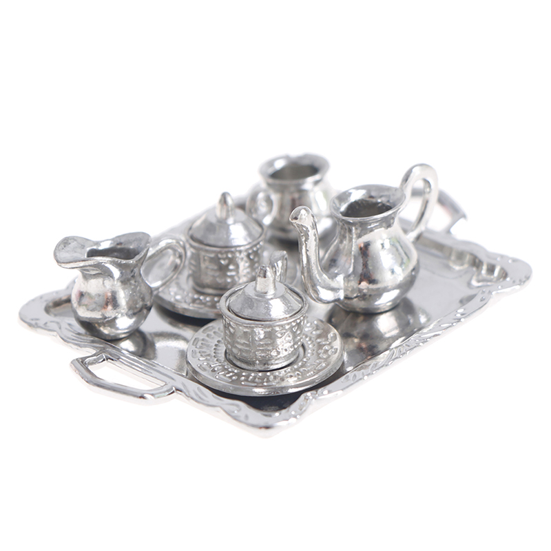 10pcs/Set 1/12 Dollhouse Minia - Coffee Tea Game ulasan dan harga