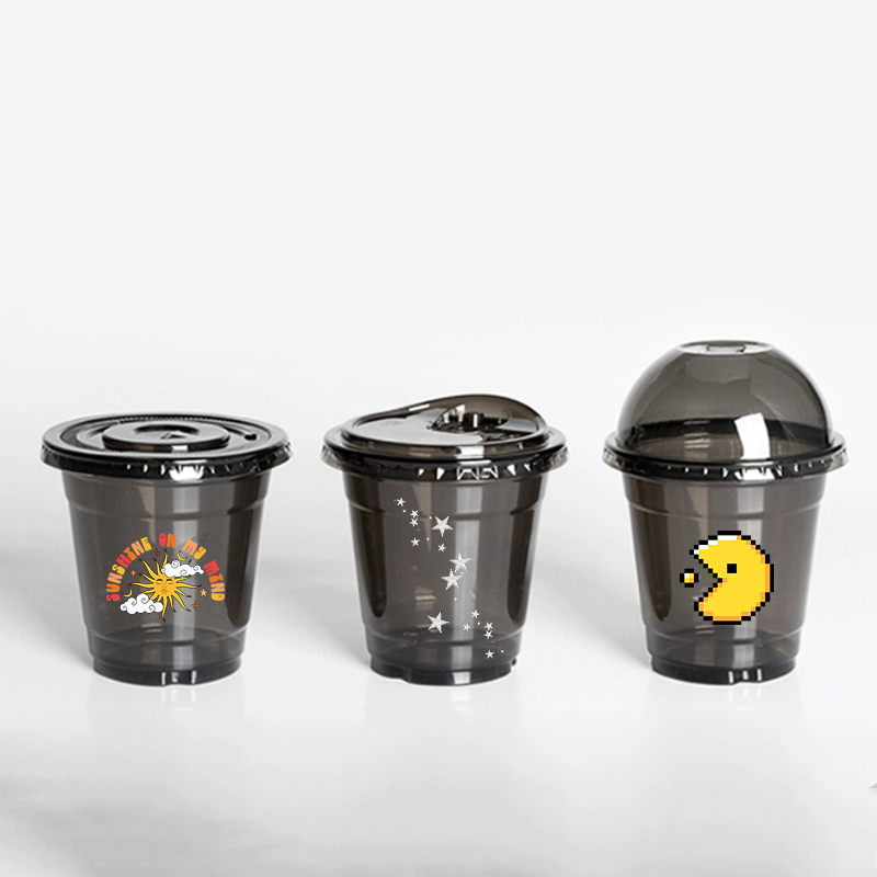 LogoDisposable Transparent Pet - Coffee Tea For Plants ulasan dan harga