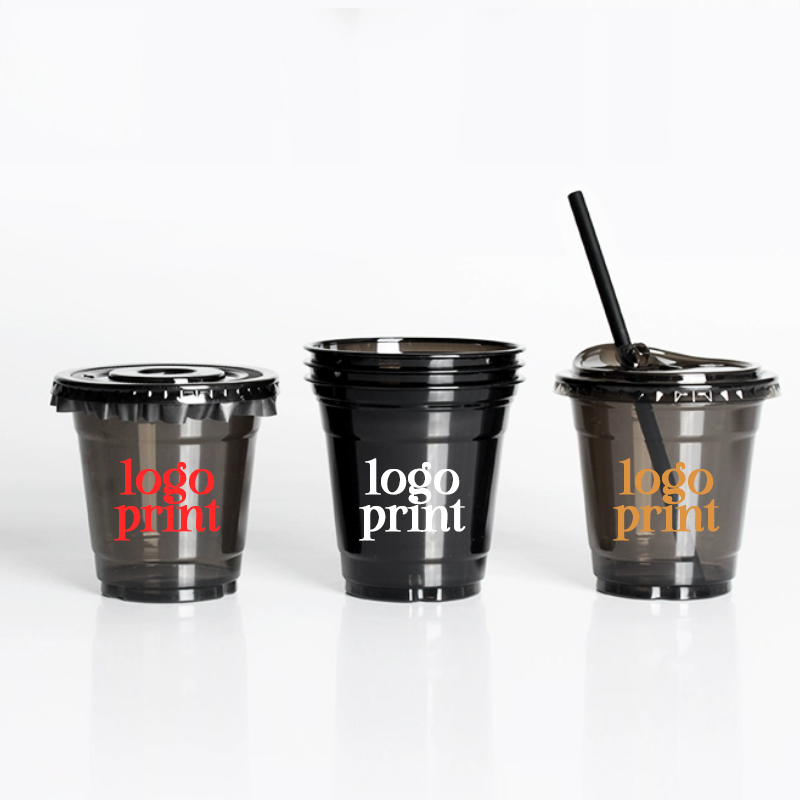 LogoDisposable Transparent Pet - Coffee Tea For Plants ulasan dan harga