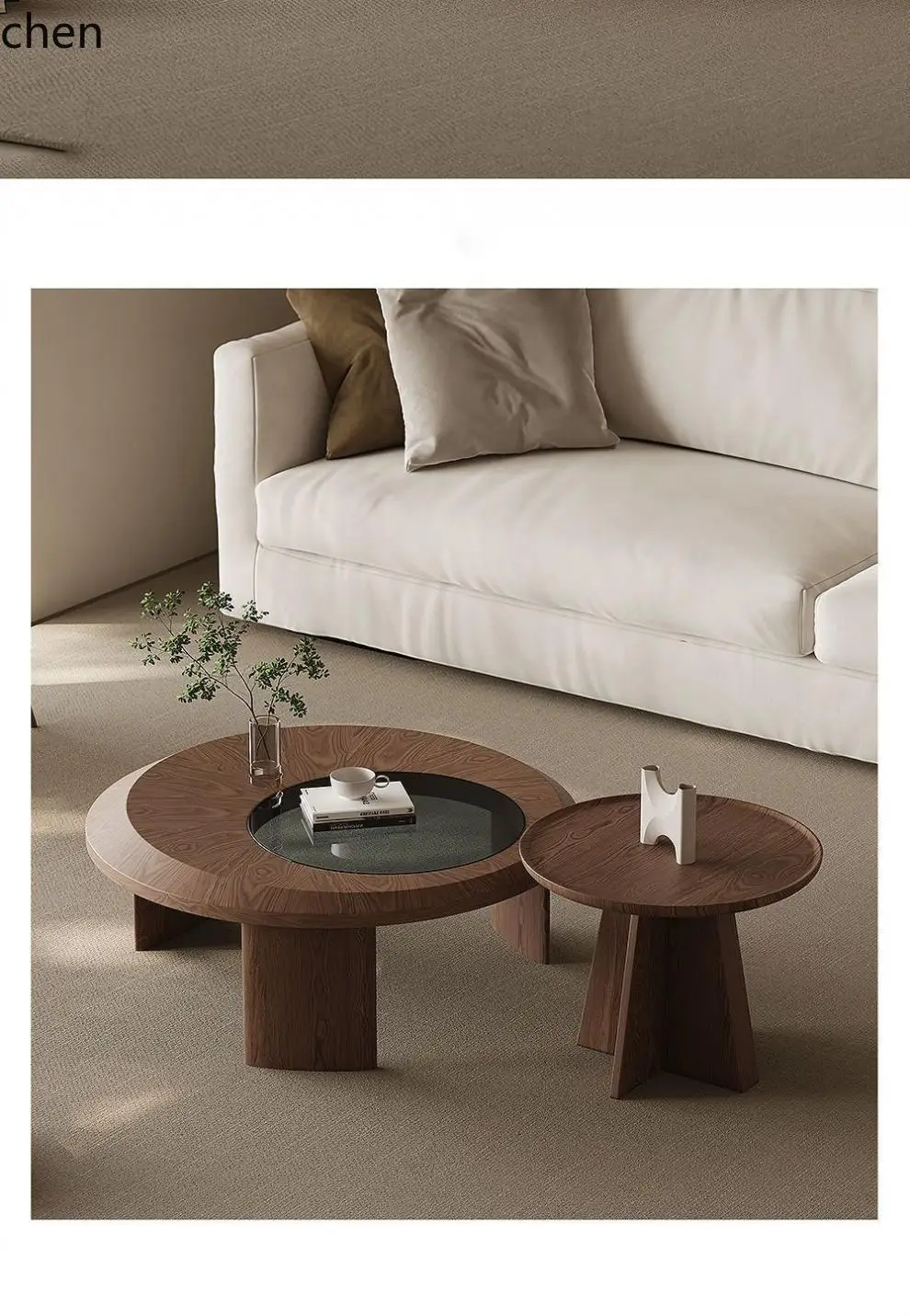 b11-7.2 Walnut Tea Table Combi - Tea & Coffee Kent ulasan dan harga
