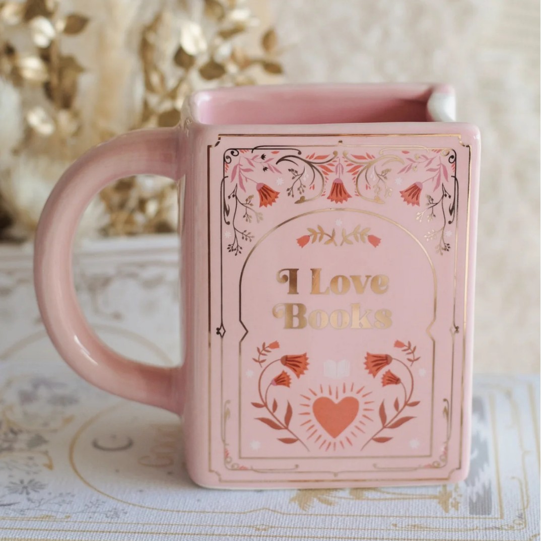 Ceramic Coffee Cup Book Shaped - Coffee Tea Chocolate ulasan dan harga