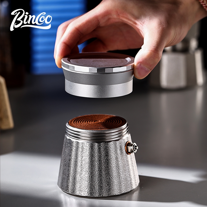 BINCOO Moka Pot Tamper and Cof - Coffee Tea Chocolate ulasan dan harga
