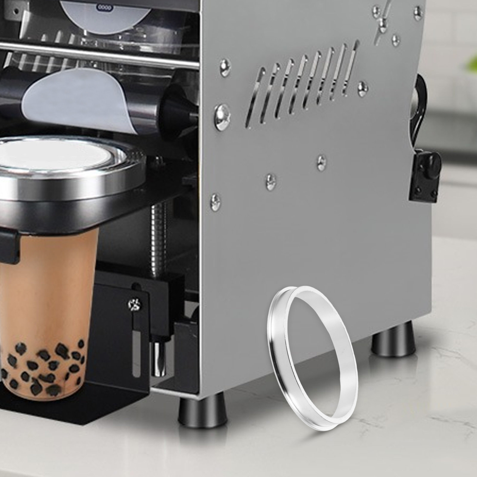 2Pcs Sealing Ring Aluminum Cup - Coffee Tea Shop ulasan dan harga