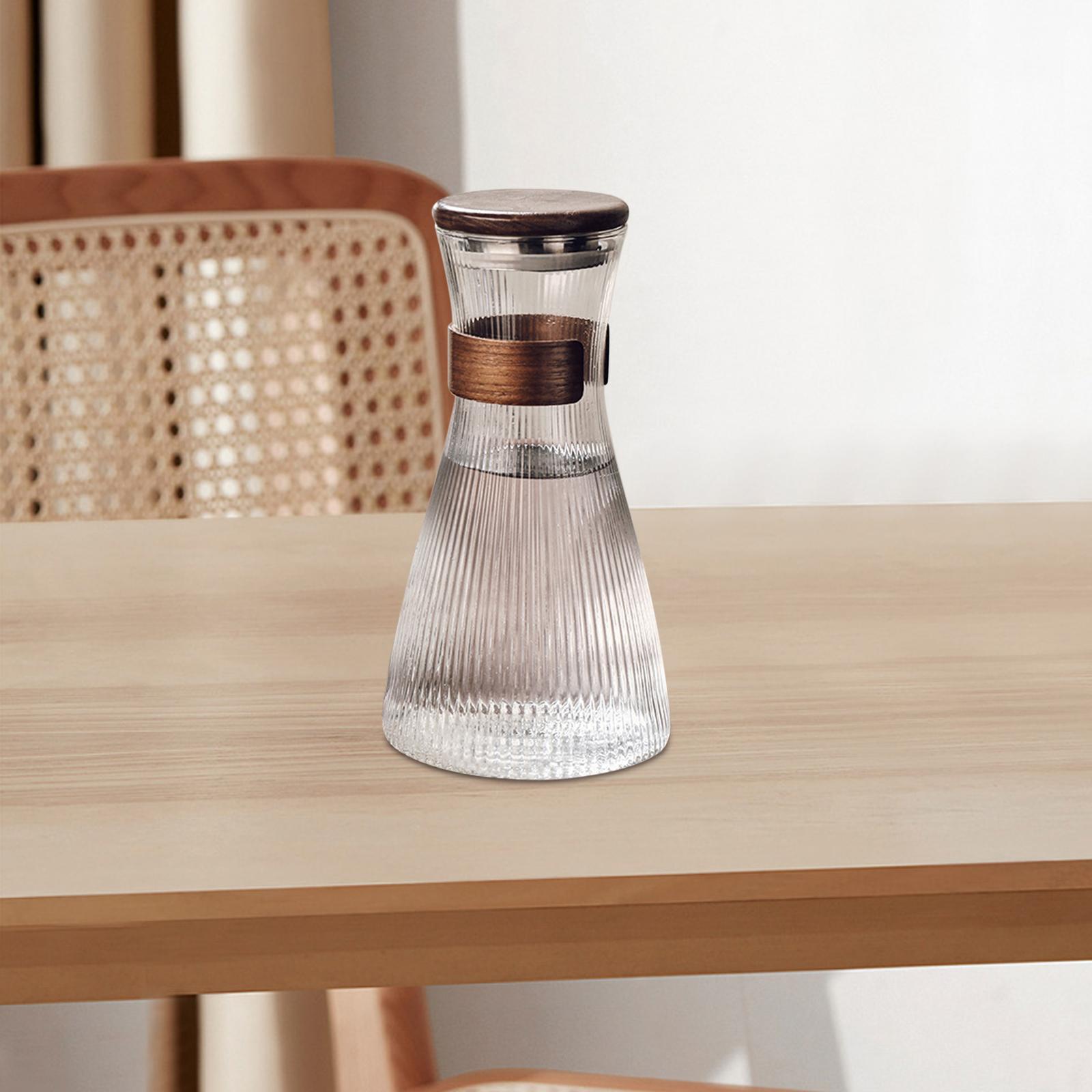 Hot Cold Glass Pitcher Walnut  - Cold Brew Jar ulasan dan harga