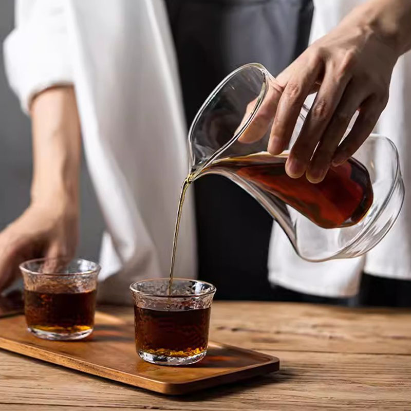 YWDL 300ml Double-layer Glass  - Coffee Tea Shop ulasan dan harga