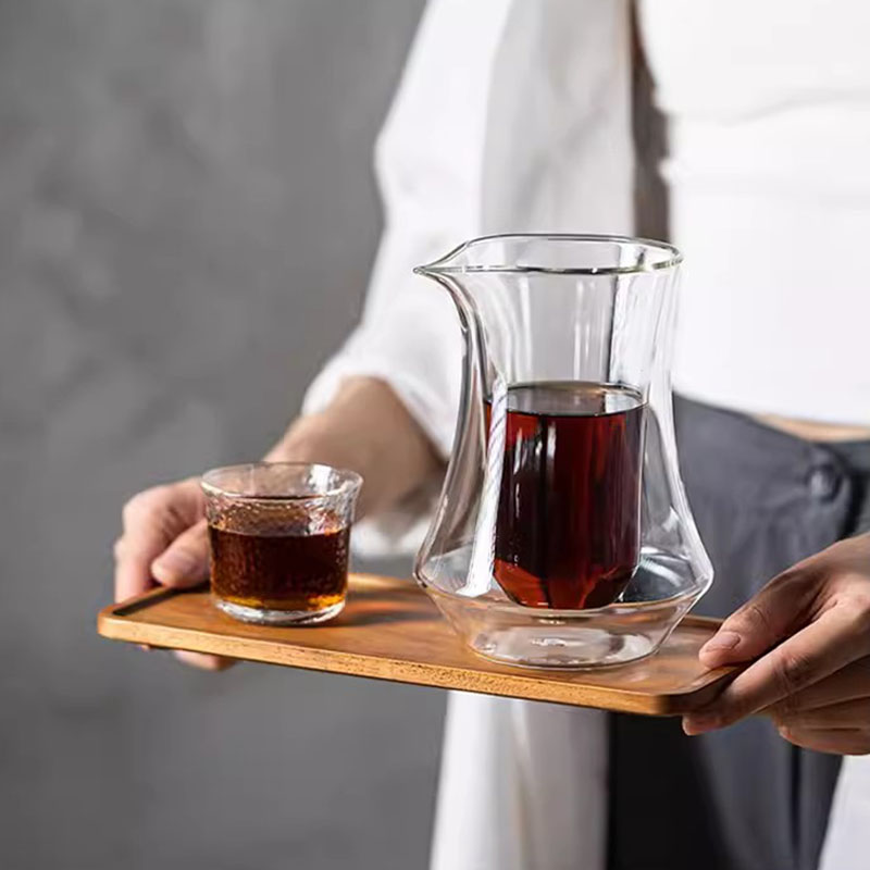 YWDL 300ml Double-layer Glass  - Coffee Tea Shop ulasan dan harga