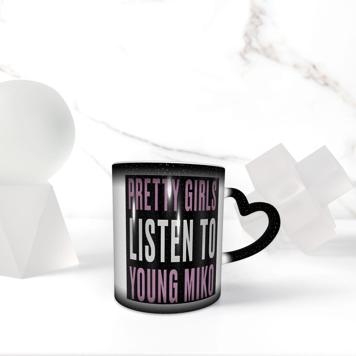 Young Miko Merch Mug Funny Cer - Young Tea Coffee ulasan dan harga