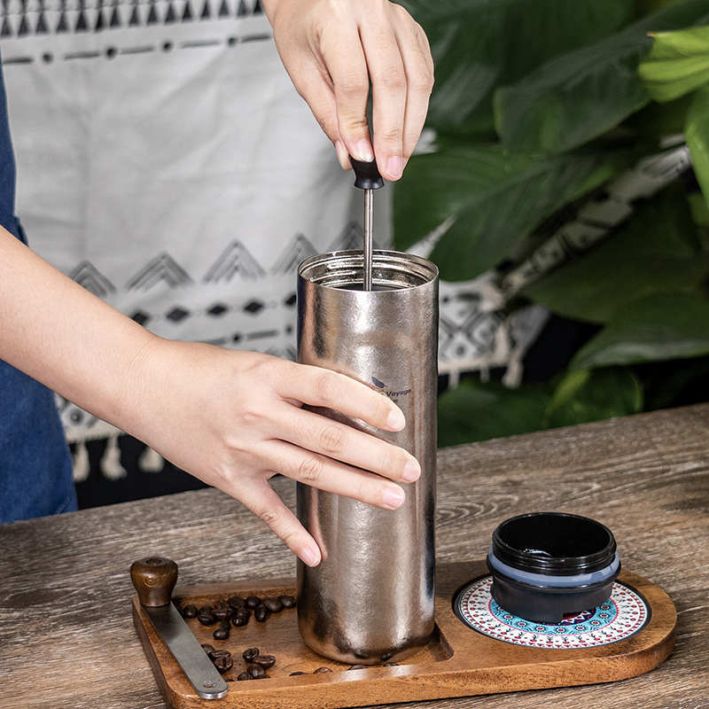 Boundless Voyage 450ml Titaniu - Coffee Tea Press ulasan dan harga