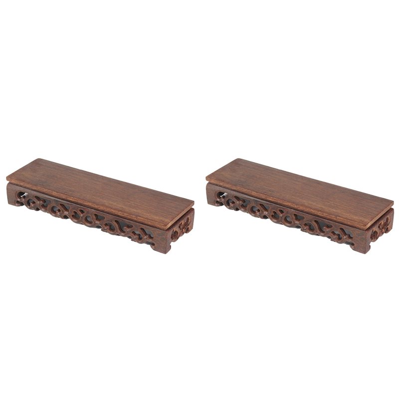 ABXD 2X Miniature Wood Bases F - Coffee Tea For Plants ulasan dan harga
