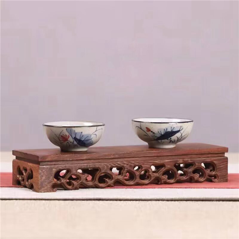 ABXD 2X Miniature Wood Bases F - Coffee Tea For Plants ulasan dan harga
