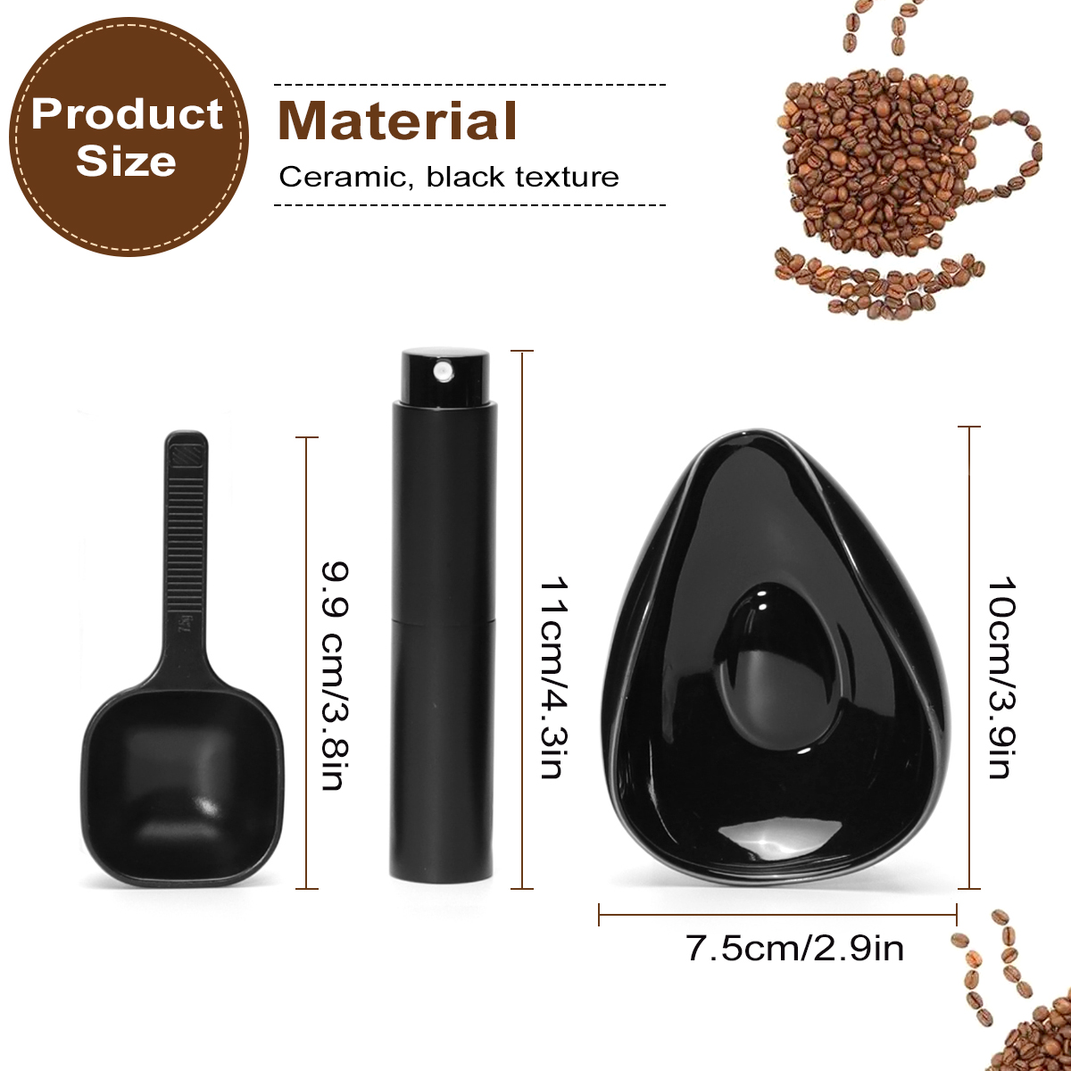 Leeseph Coffee Bean Dosing Cup - Coffee Tea Game ulasan dan harga