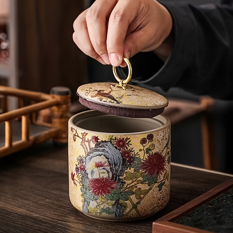 Enamel Color Ceramic Tea Cans  - Coffee Tea Etc ulasan dan harga