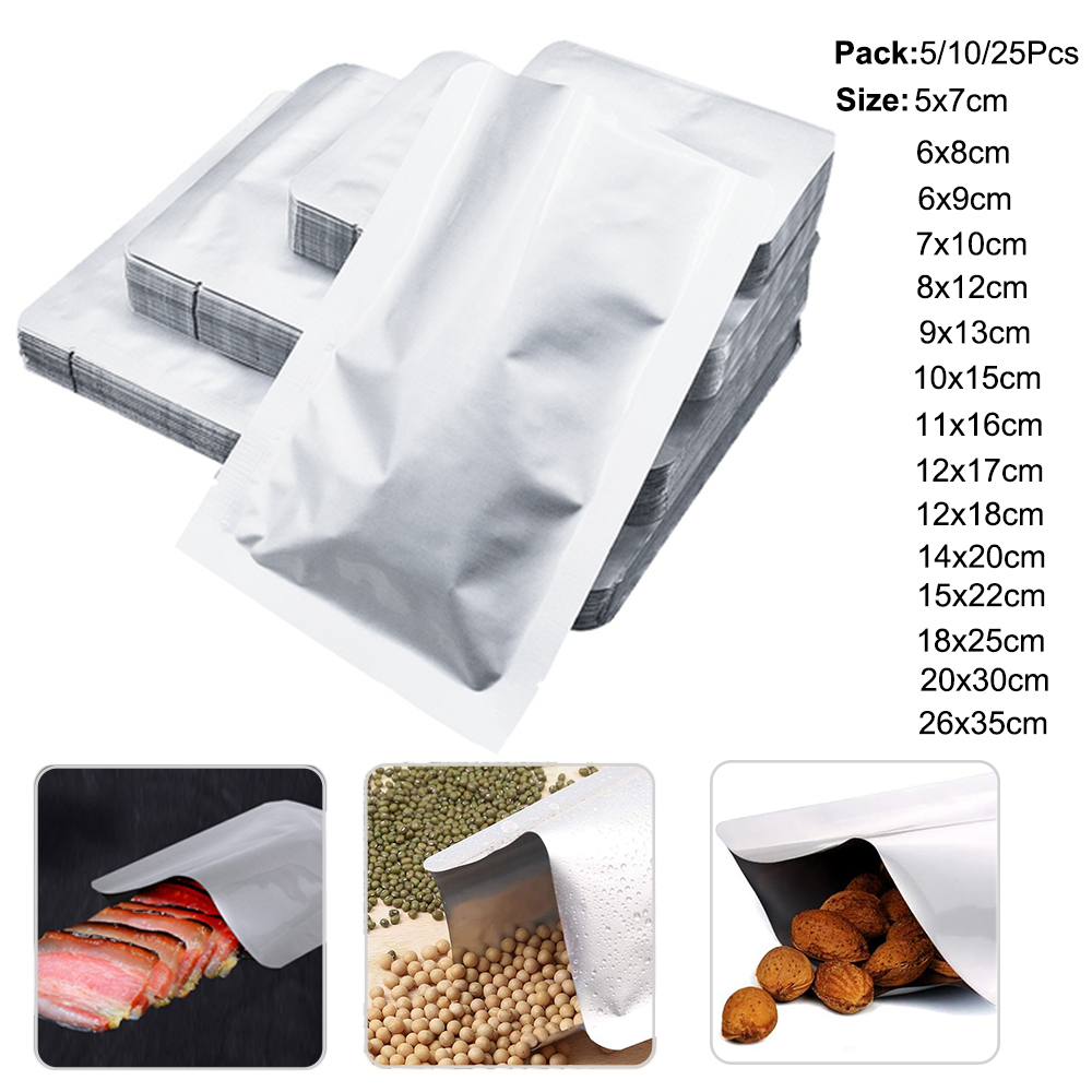 10~200 PCS Aluminized Packagin - Coffee Tea Etc ulasan dan harga