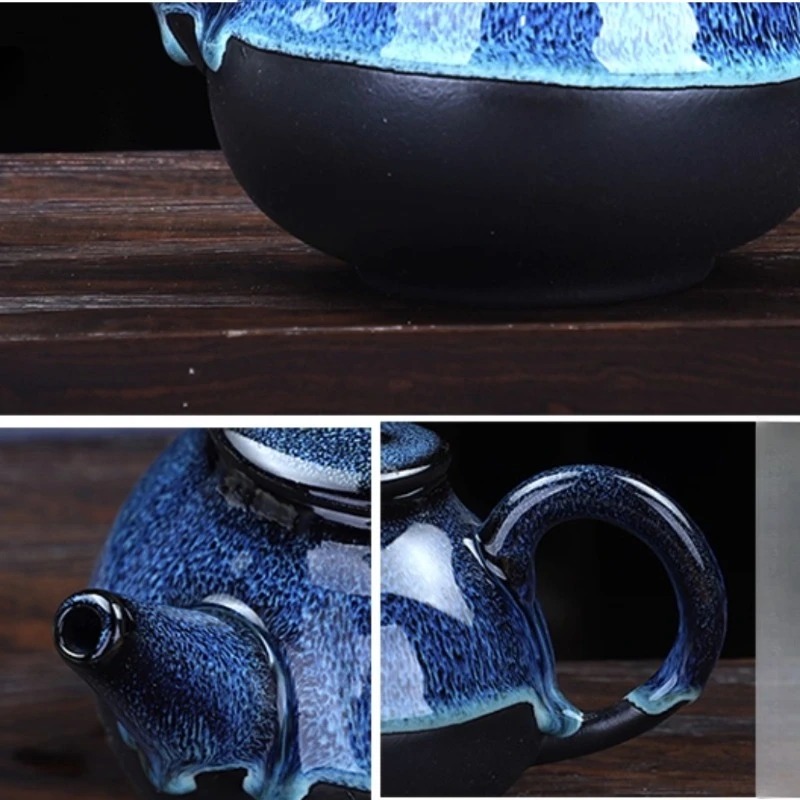 High-Quality Kiln-Transformed  - Cast Iron Teapot ulasan dan harga