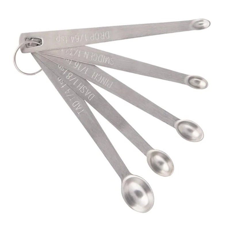 5pcs/Set Small Measuring Spoon - Coffee Tea Game ulasan dan harga