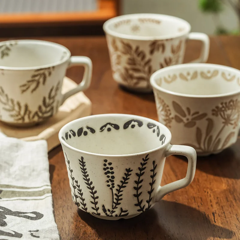 Creative Ceramic Mug Hand-pain - Coffee Tea For Plants ulasan dan harga
