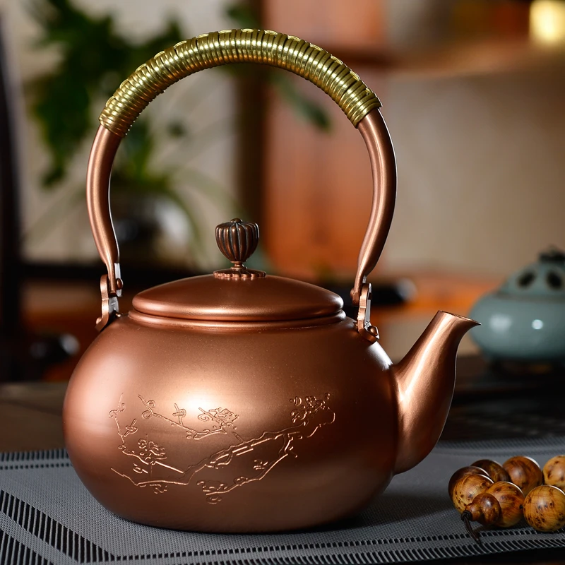 Handcrafted Bronze Herbal Kett - Cast Iron Teapot ulasan dan harga