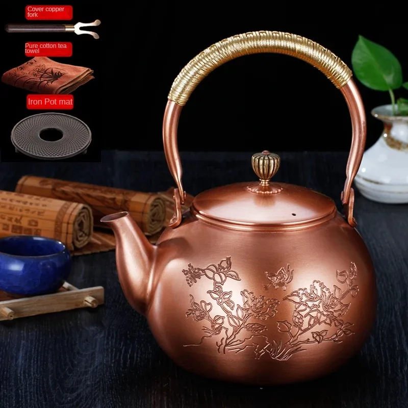 Handcrafted Bronze Herbal Kett - Cast Iron Teapot ulasan dan harga
