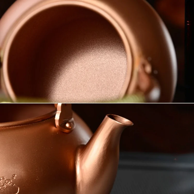 Handcrafted Bronze Herbal Kett - Cast Iron Teapot ulasan dan harga