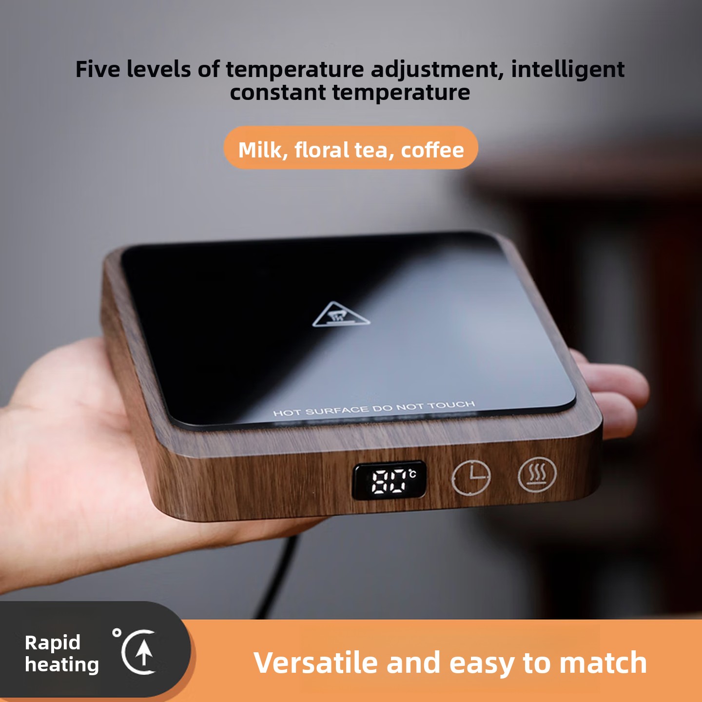 5 Level Mug Warmer Adjustable  - Coffee Tea Warmer ulasan dan harga