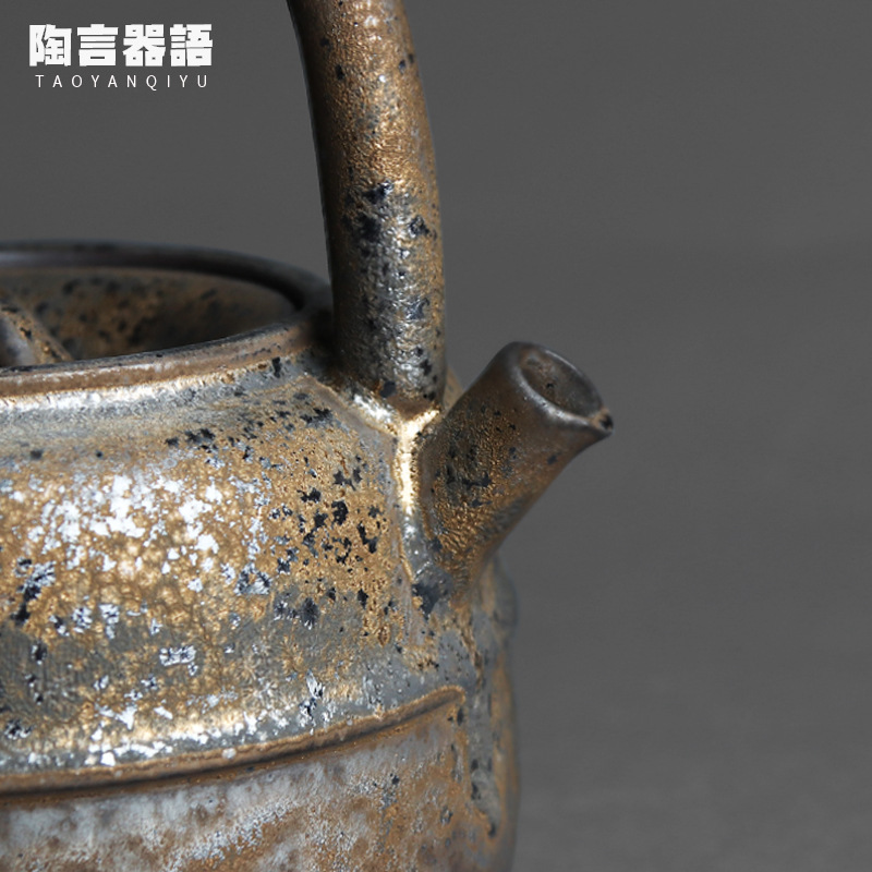 460ml Japanese-style Kiln Chan - Cast Iron Teapot ulasan dan harga