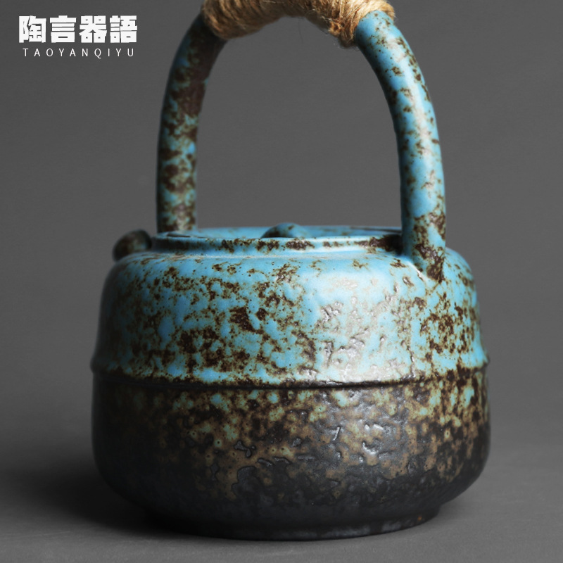 460ml Japanese-style Kiln Chan - Cast Iron Teapot ulasan dan harga