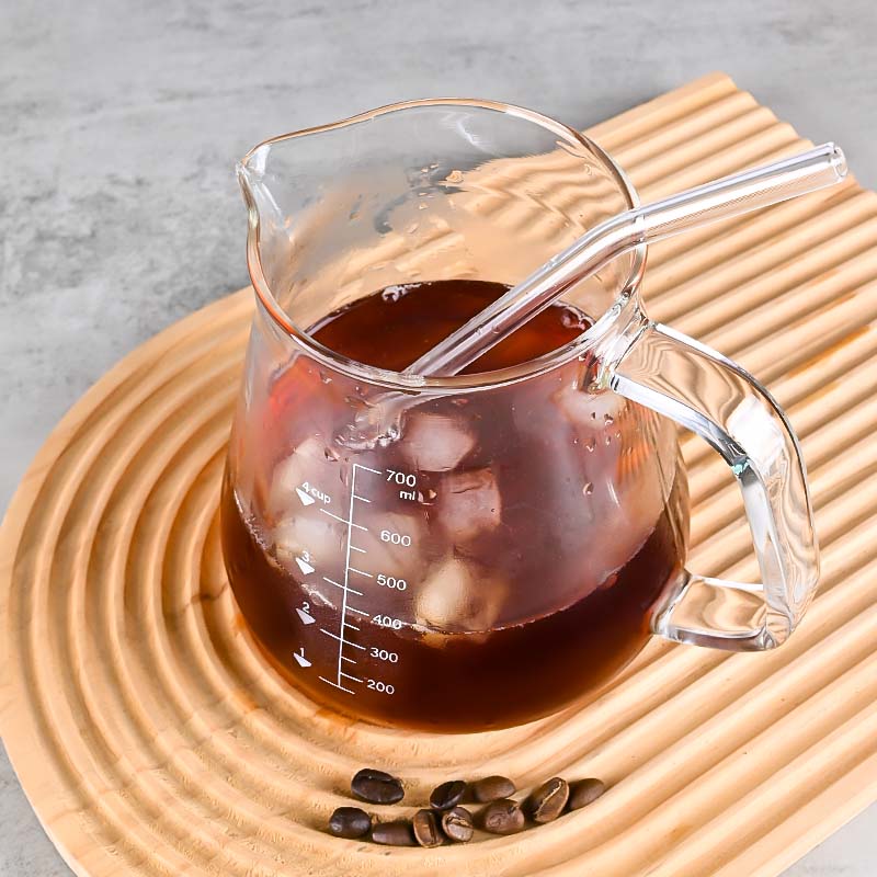 New High Borosilicate 700ml  G - Coffee Tea Game ulasan dan harga