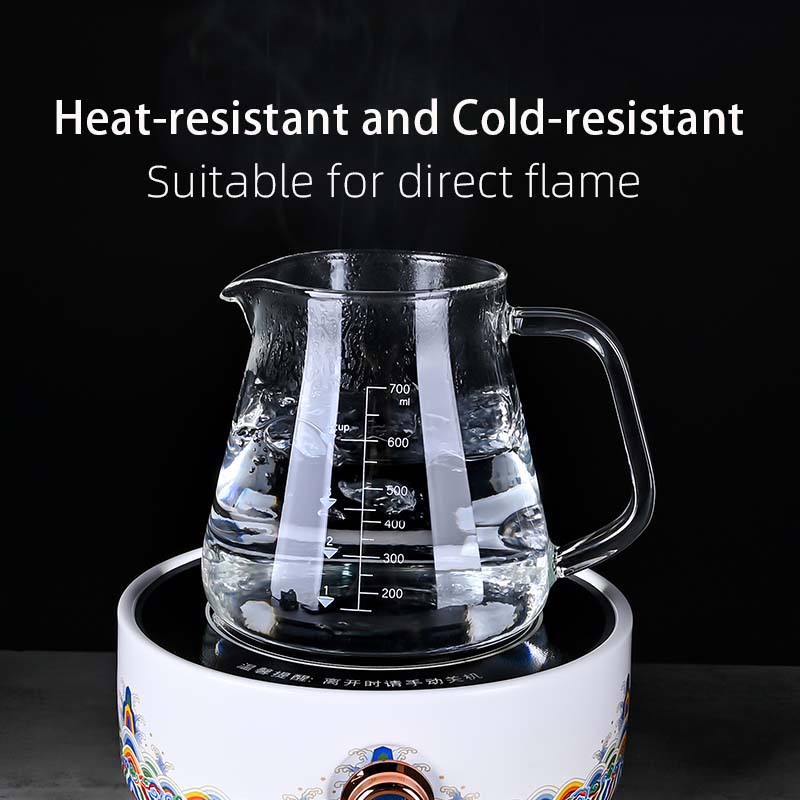 New High Borosilicate 700ml  G - Coffee Tea Game ulasan dan harga