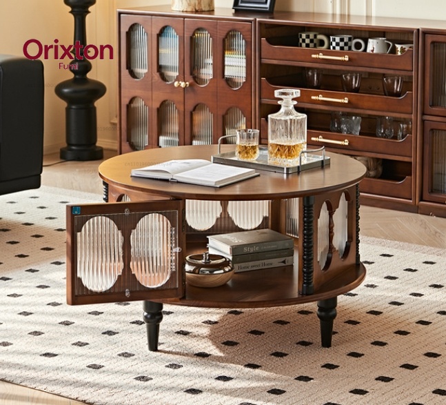 Solid wood coffee table with s - Coffee Tea Etc ulasan dan harga