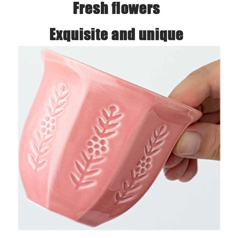 100/180/250ml Embossed Tulip A - Coffee Tea Chocolate ulasan dan harga