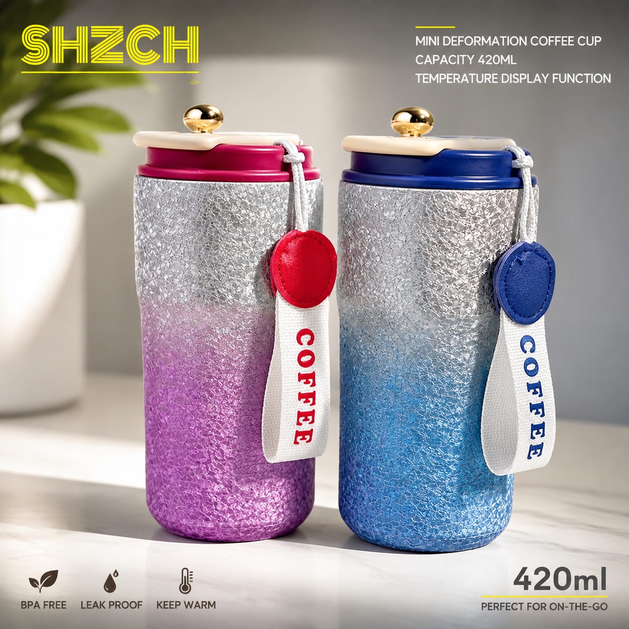420ml Large Capacity Meets dai - Coffee Tea Etc ulasan dan harga